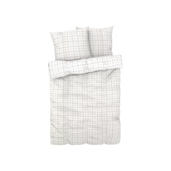 LIVARNO home Verstärkte Seersucker-Bettwäsche,...