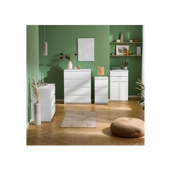 LIVARNO® Kommode Liverpool, perlweiß - B-Ware Transportschaden