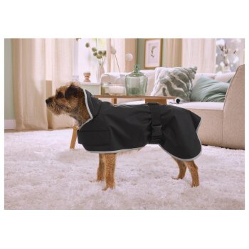 zoofari® Hundemantel, S, schwarz - B-Ware neuwertig