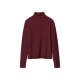 esmara® Damen Langarmshirt (Burgunder, M(40/42)) - B-Ware neuwertig