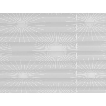 Lichtblick Plissee Klemmfix, ohne Bohren, verspannt, blickdicht, ab 45 x 130 cm (Effekt: Sonne, 100 x 130 cm) - B-Ware neuwertig