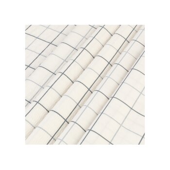 LIVARNO home Bettwäsche, aus CVC Renforcé, 220 x 200 cm, weiß - B-Ware neuwertig