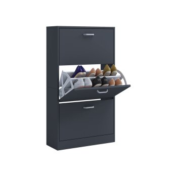 VCM Schuhschrank Sipos (Anthrazit, L) - B-Ware sehr gut