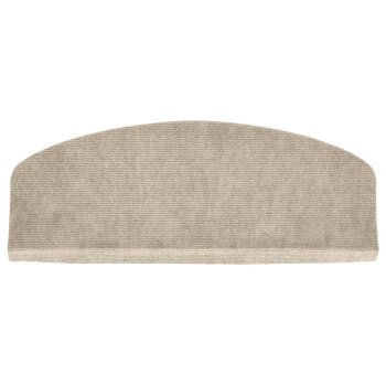 LIVARNO® Stufenmatten-Set, 15-teilig, 26 x 65 cm (Beige) - B-Ware neuwertig