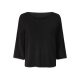 esmara® Damen Strickpullover, mit 3/4-Ärmeln (Schwarz, S(36/38)) - B-Ware neuwertig