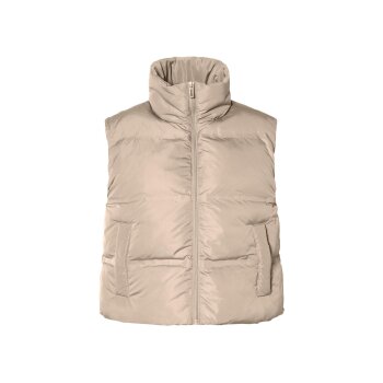 esmara® Damen Steppweste, mit wärmender...