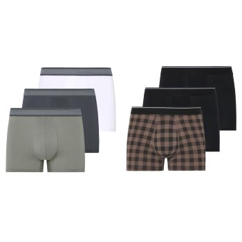 esmara Men Herren Boxer, 3 Stück, mit hohem...
