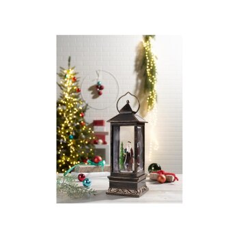 LIVARNO home LED-Laterne mit Schneekugel - B-Ware