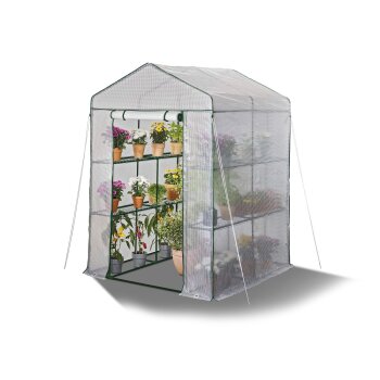 PARKSIDE® Gewächshaus, mit Gitterfolie, begehbar...