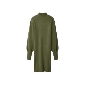 esmara® Damen Geripptes Strickkleid (Grün, L(44/46)) - B-Ware neuwertig