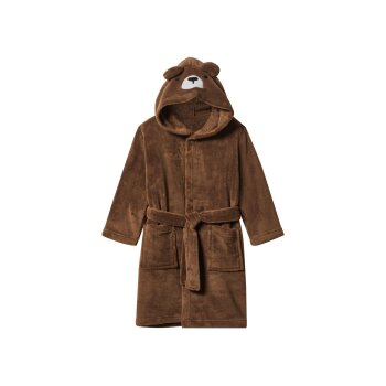 LIVARNO® Kinder Bademantel (Braun, 110/116) - B-Ware neuwertig