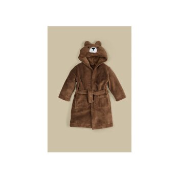 LIVARNO® Kinder Bademantel (Braun, 110/116) - B-Ware neuwertig