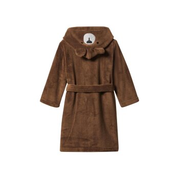 LIVARNO® Kinder Bademantel (Braun, 110/116) - B-Ware neuwertig