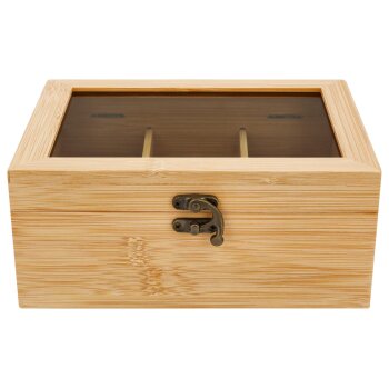 SILVERCREST® Bambus-Schneidebretter-Set, 2 Stück / Bambus-Tee-Box - B-Ware