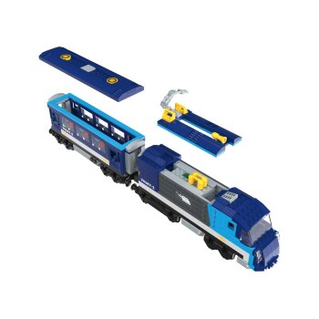 lupilu® Clippys Klemmbaustein-Set, Personenzug - B-Ware neuwertig