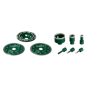 PARKSIDE® Fliesen-Werkzeugkoffer, 9-teilig - B-Ware sehr gut