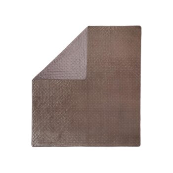 LIVARNO® Velours-Tagesdecke, 220 x 240 cm - B-Ware