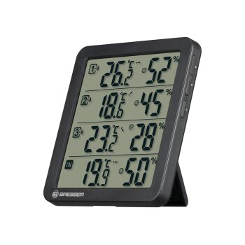 BRESSER Thermo-/ Hygrometer Quadro - B-Ware sehr gut