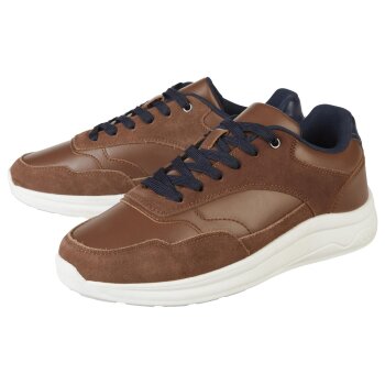 esmara® Herren Freizeitschuhe, aus Leder (Braun, 43) - B-Ware neuwertig