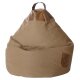 Sitting Point Beanbag Jamie, XXL, 80 x 130 cm, sand - B-Ware neuwertig