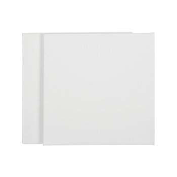 CRELANDO® Leinwand FSC (400 x 400 mm, 2 Stück) - B-Ware sehr gut