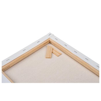 CRELANDO® Leinwand FSC (400 x 400 mm, 2 Stück) - B-Ware sehr gut