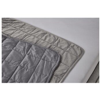 LIVARNO home Gewichtsdecke, 6,5 kg, 140 x 200 cm, grau - B-Ware neuwertig