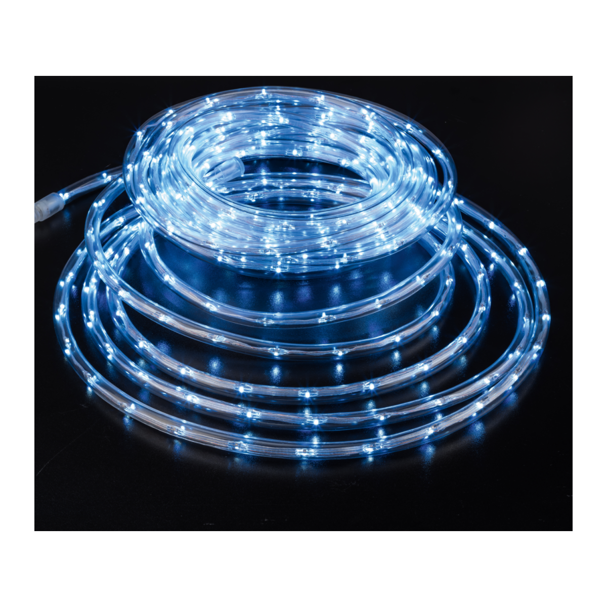 LIVARNO home LED-Lichterschlauch, für Innen/Außen, 10 m, kaltweiß