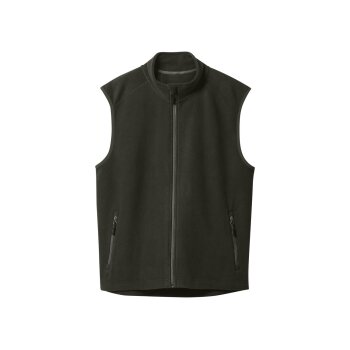 esmara® MEN Herren-Weste, aus Fleece, XL, schwarz -...