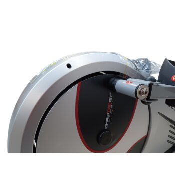 Christopeit Sport EL 5000 Pro Crosstrainer, silber - B-Ware Transportschaden