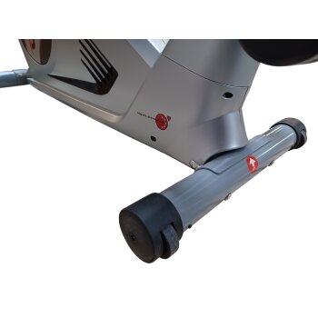 Christopeit Sport EL 5000 Pro Crosstrainer, silber - B-Ware Transportschaden