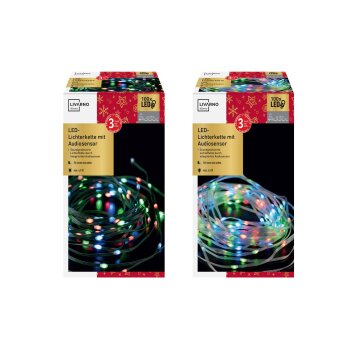 LIVARNO home LED-Lichterkette, mit Audiosensor - B-Ware