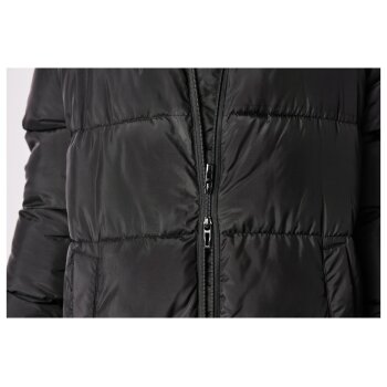 esmara® Damen Maxi-Steppmantel (Schwarz, XS(32/34)) - B-Ware Beschädigt