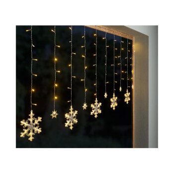 Lichtvorhang 130 LED 200 x 73 cm (Achtun - B-Ware sehr gut