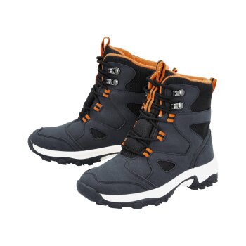 esmara® Kinder-Stiefel, für Jungen, 33, marineblau/orange - B-Ware sehr gut