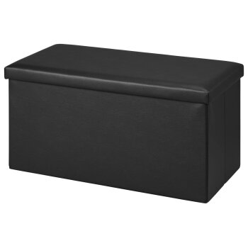 LIVARNO® Sitztruhe klappbar (Schwarz) - B-Ware neuwertig