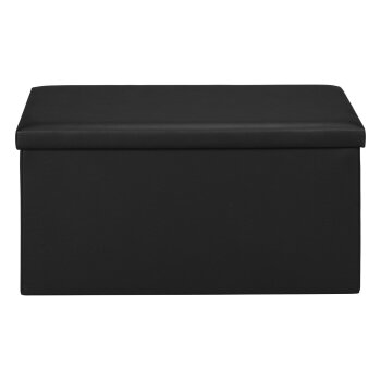 LIVARNO® Sitztruhe klappbar (Schwarz) - B-Ware neuwertig