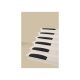 LIVARNO® Stufenmatten-Set, 15-teilig, 26 x 65 cm (Anthrazit) - B-Ware neuwertig
