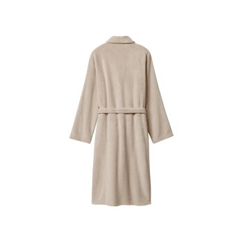 LIVARNO® Damen/Herren-Bademantel, XL, beige - B-Ware neuwertig
