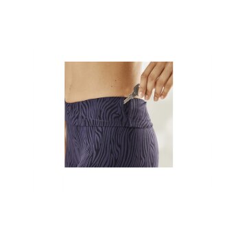 CRIVIT Damen Funktionstights, Schlüsseltasche im Bund (Dunkelblau, S(36/38)) - B-Ware sehr gut