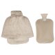 sensiplast® Schlauch-Wärmflasche / 2-in-1 Wärmflasche (Fuß/beige) - B-Ware neuwertig