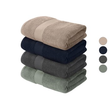 LIVARNO® Frottier-Badetuch, 100 x 150 cm - B-Ware