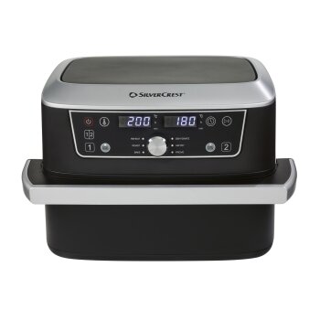 SILVERCREST® Ultrazone Airfryer »SHFDA 2600 A1«, 2x 5,5 l - B-Ware gut