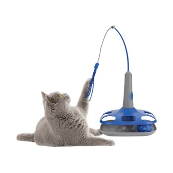 zoofari® Interaktives Katzenspielzeug (Federspielzeug) - B-Ware neuwertig