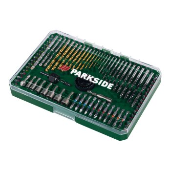 PARKSIDE® Bit-/Bohrer-/Steckschlüssel-/Lochsägensatz - B-Ware Transportschaden Kosmetisch