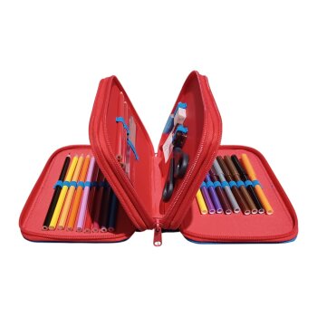 UNDERCOVER Tripledecker, gefülltes Schüleretui, Super Mario - B-Ware sehr gut