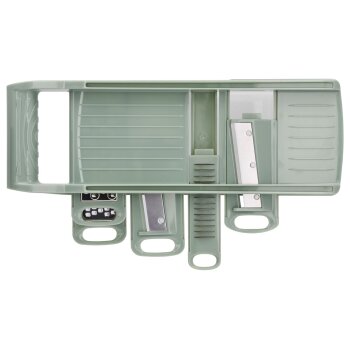 SILVERCREST® Multifunktionsreibe / Reiben-Set (5 Einsätze) - B-Ware sehr gut