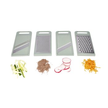 SILVERCREST® Multifunktionsreibe / Reiben-Set - B-Ware