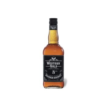 WESTERN GOLD Bourbon Whiskey 40% Vol