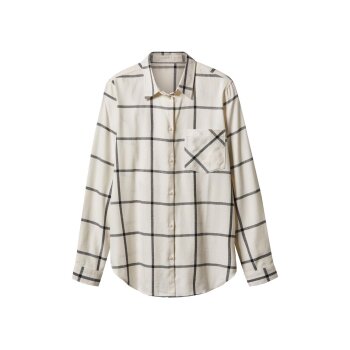 esmara® Damen Flanellhemd (Beige, S(36/38)) - B-Ware neuwertig
